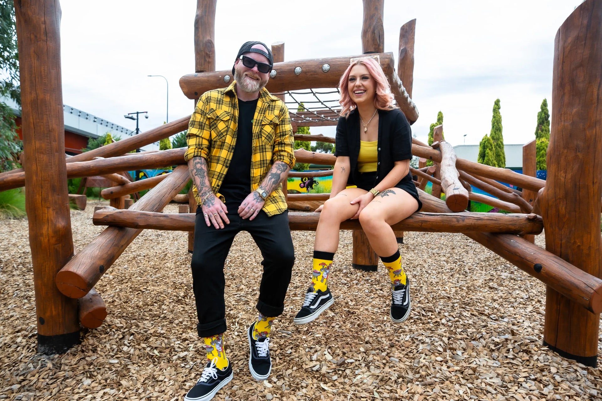 The Offbeat Sock Company Grill Bill Kill Bill Inspired Sock