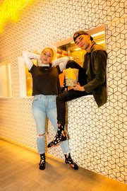 'Popcorn and Chill' Popcorn Socks - The Offbeat Sock Company®