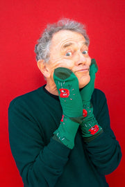 Peter Combe Toffee Apple Socks - The Offbeat Sock Company®