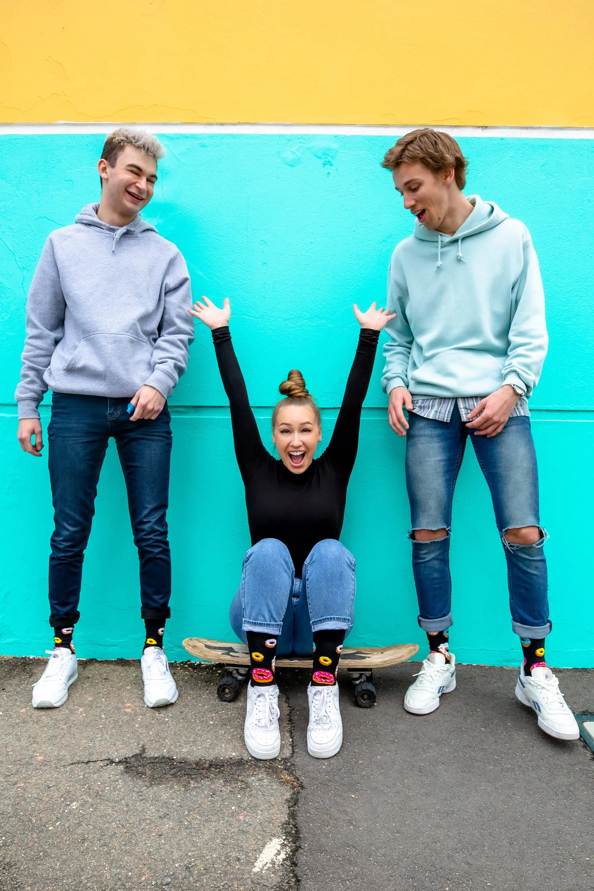 'Donut Time' Donut Socks - The Offbeat Sock Company®