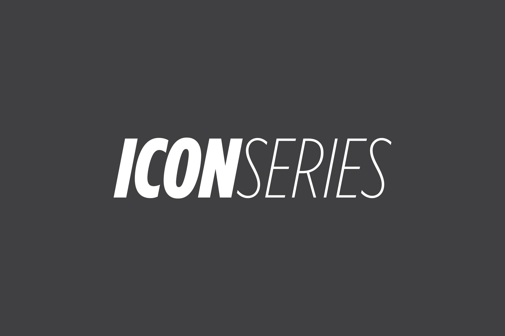 Introducing the 'Icon Series'
