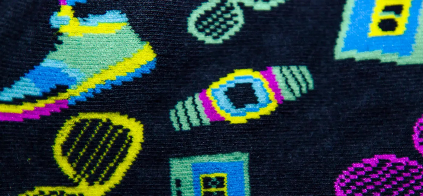 The Offbeat Sock Company Retro Socks