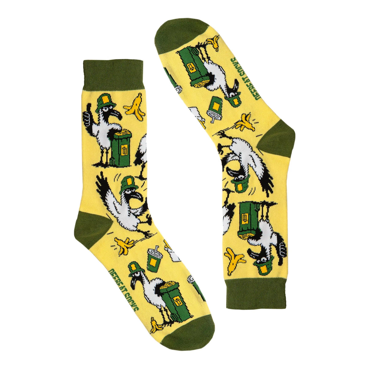 'Bin Night Out' Bin Chicken Socks