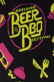 Beer and BBQ Festival Socks - 2024 Edition The Offbeat Sock Company