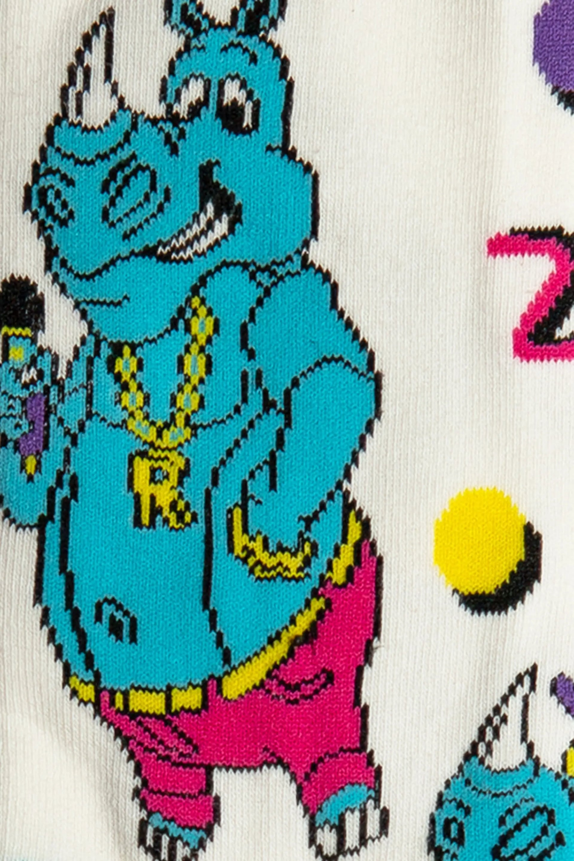 Straight Outta Sockton 'Rhymenocerous' Hip Hop Socks The Offbeat Sock Company
