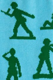 'Foot Soliders' Toy Soldier Socks The Offbeat Sock Company