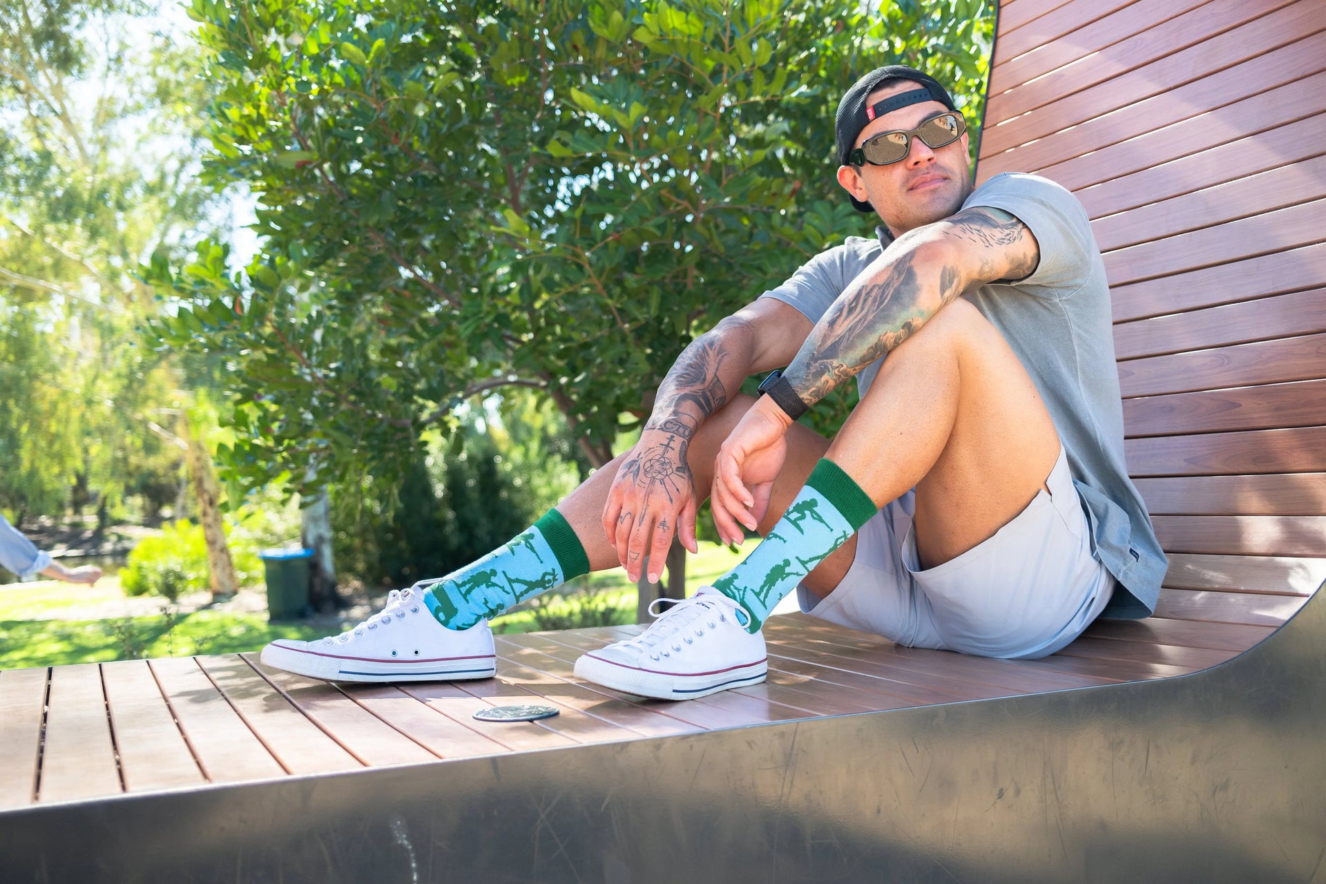 'Foot Soliders' Toy Soldier Socks The Offbeat Sock Company