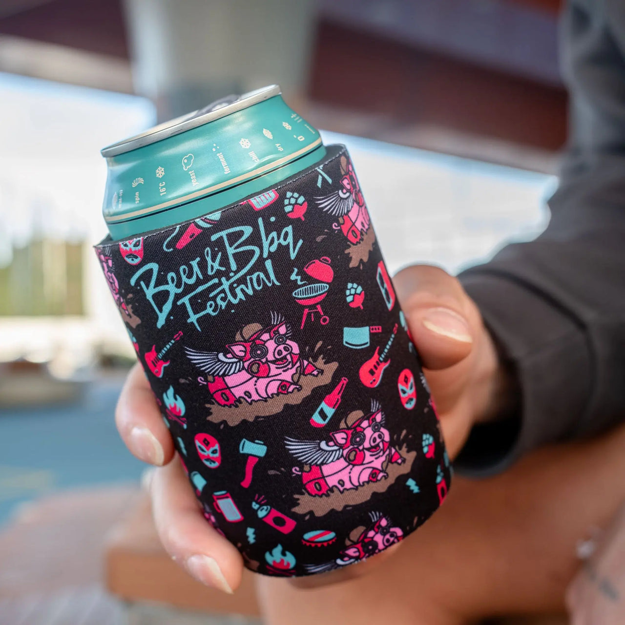 Beer and BBQ Festival Stubby Holder - 2026 Edition