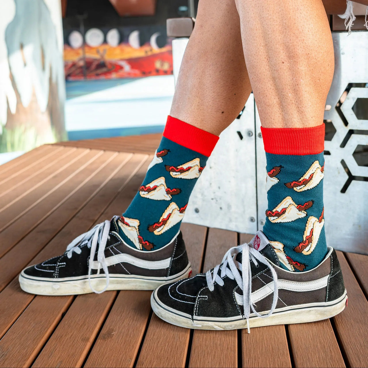 'Snag Daddy' Sausage Sizzle Socks - The Offbeat Sock Company®