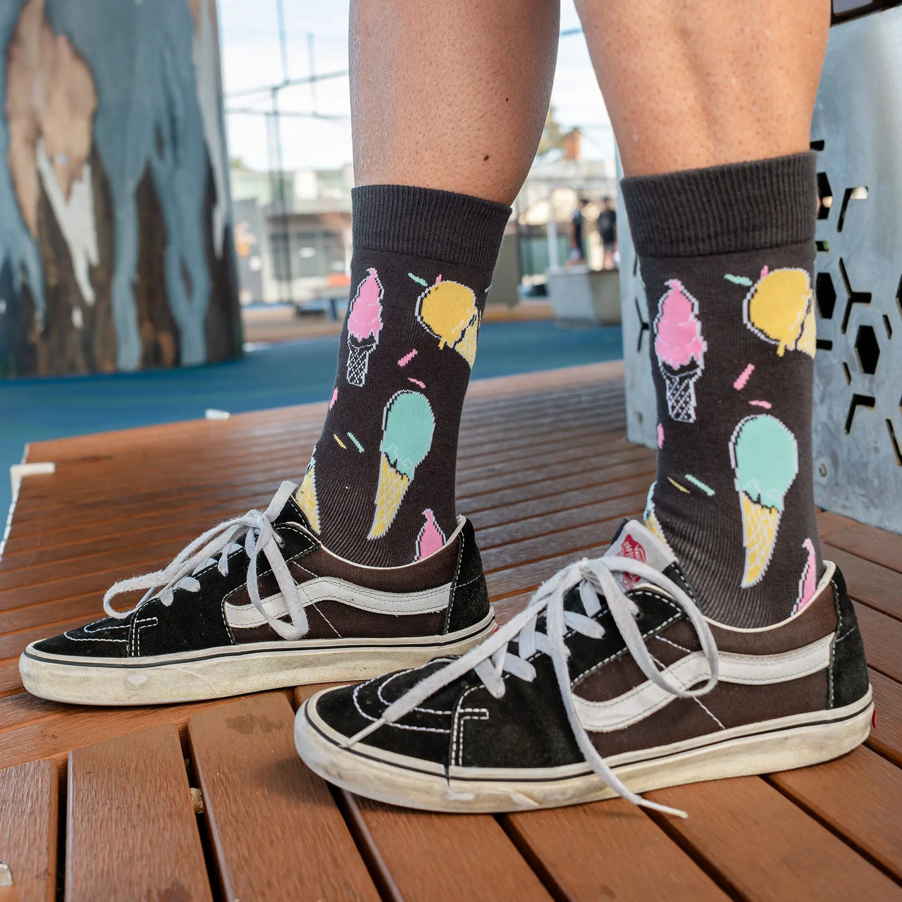 'Lieutenant Dan' Ice Cream Socks