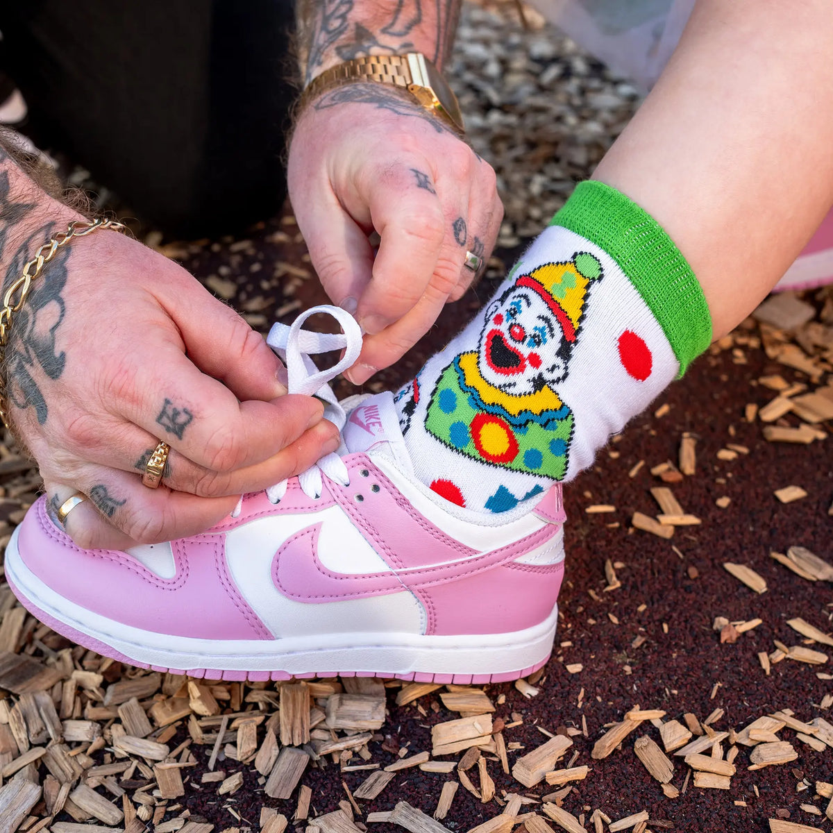 'Clowning Around' Royal Adelaide Show Kids Socks
