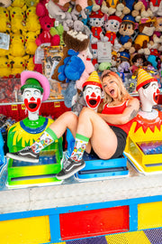 'Clowning Around' Royal Adelaide Show Socks - The Offbeat Sock Company®