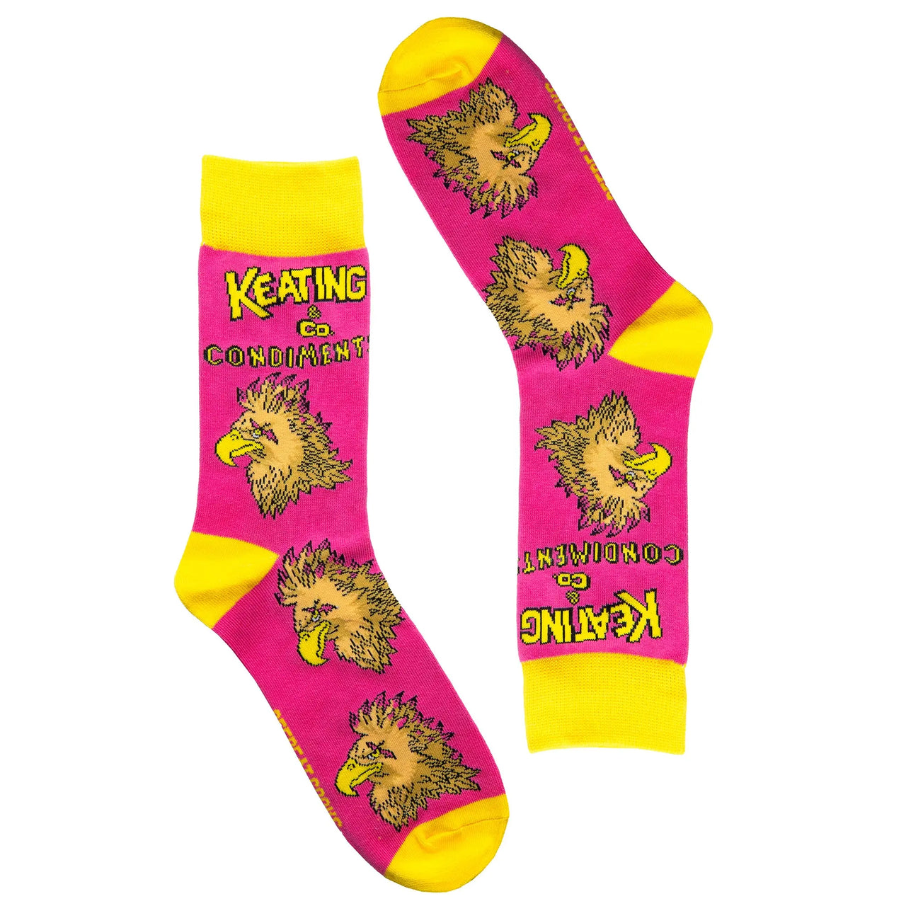 'Mister Mo-Hawk' Keating and Co Condiments Socks - The Offbeat Sock Company®
