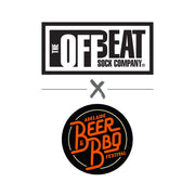 Beer and BBQ Festival Socks - 2023 Edition - The Offbeat Sock Company®