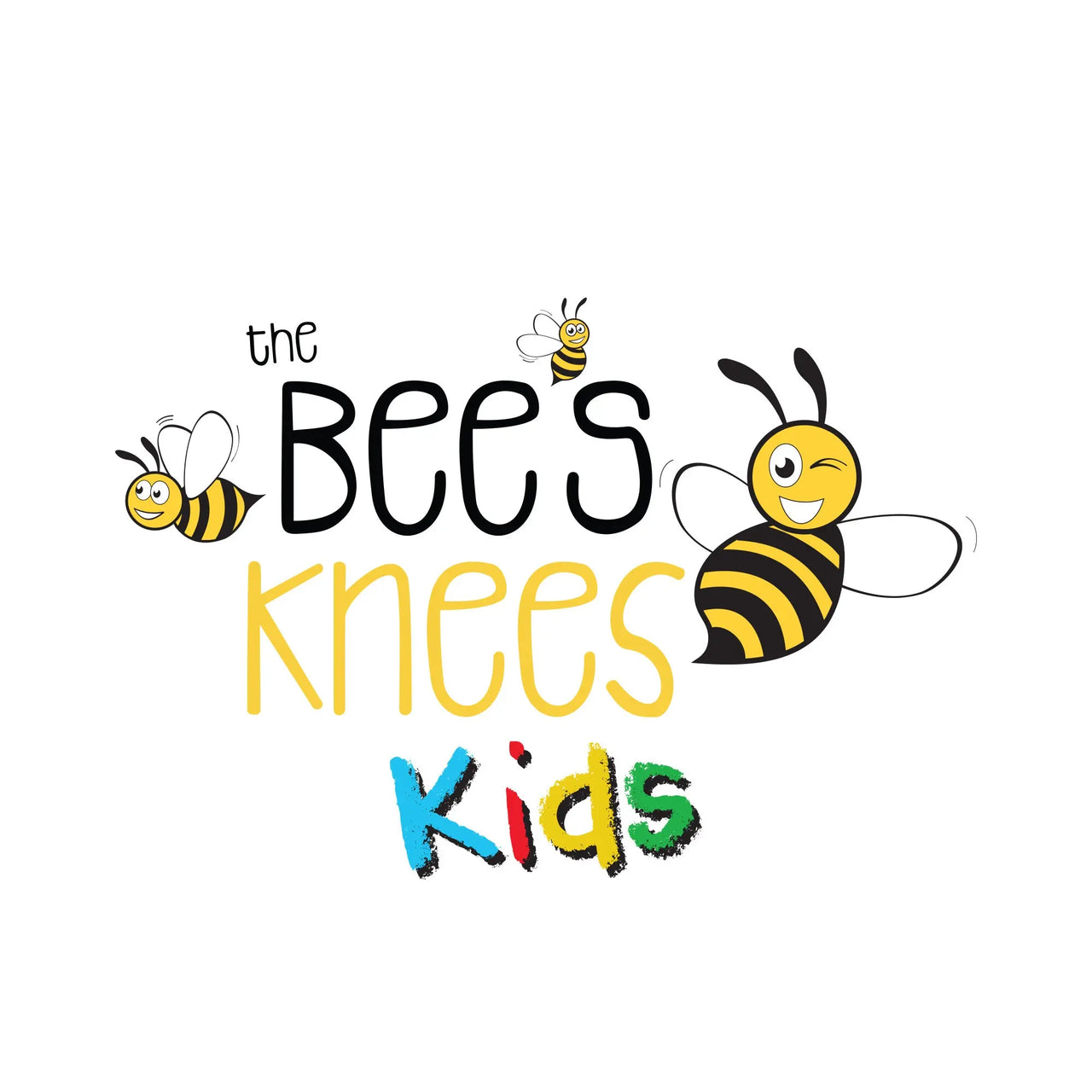 The Offbeat Sock Company 'Bee's Knees' kids logo.