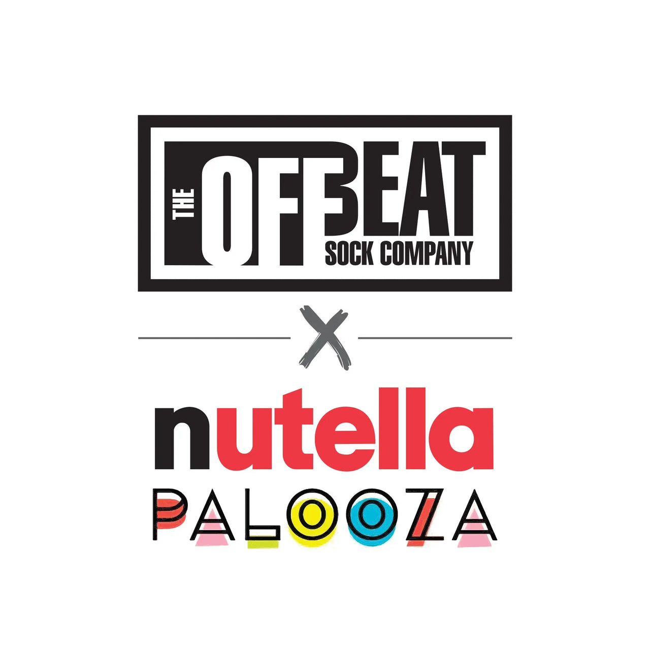 'Nutella Palooza' Nutella Socks - The Offbeat Sock Company®