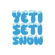 'Yeti Seti Snow' Yeti Socks - The Offbeat Sock Company®