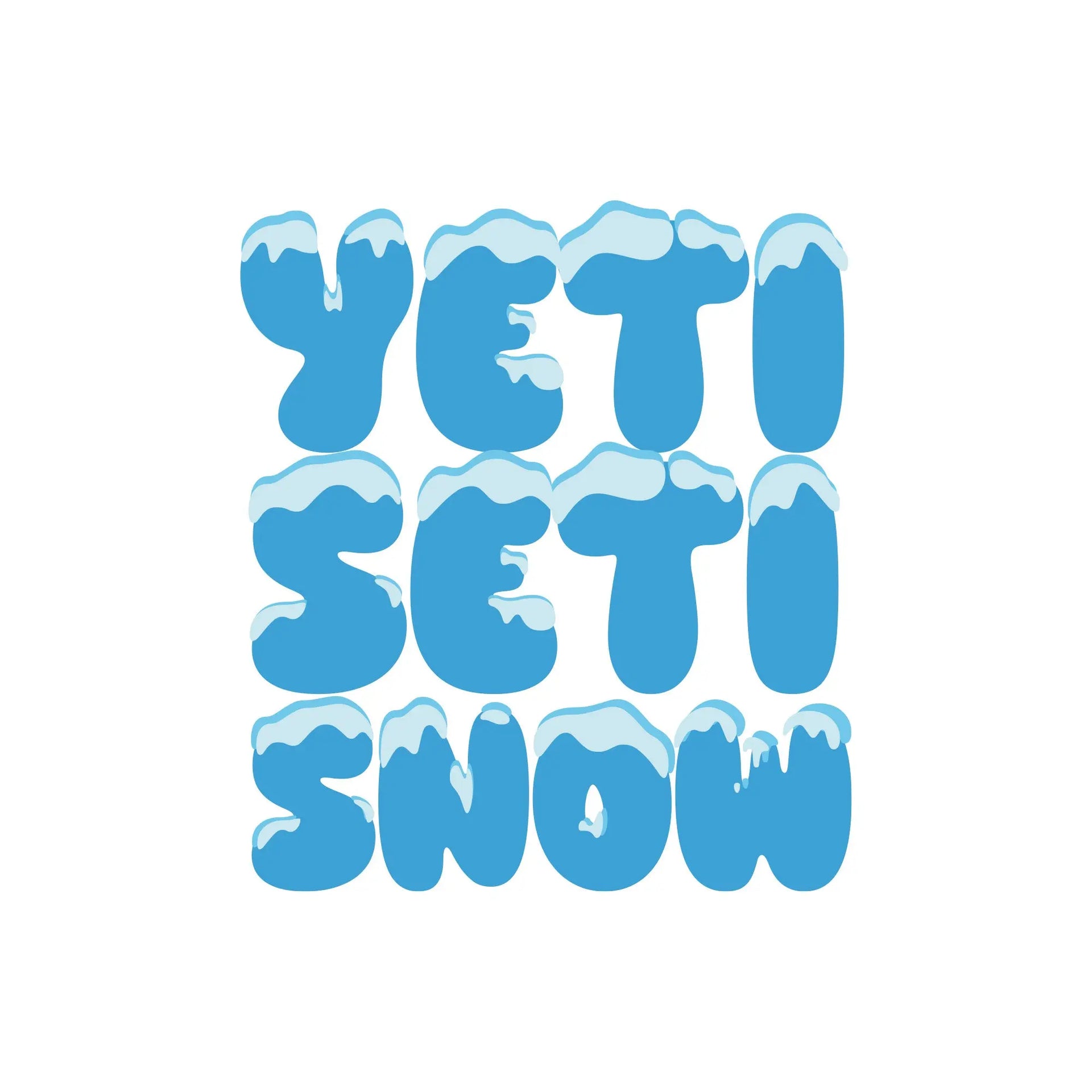 'Yeti Seti Snow' Yeti Socks - The Offbeat Sock Company®