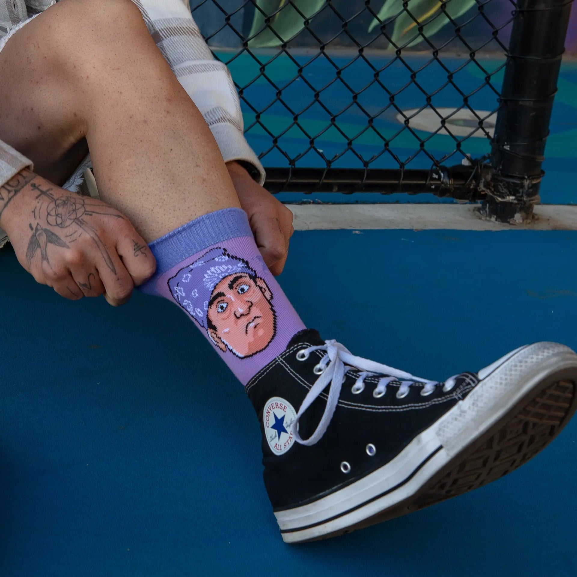 The Offbeat: Prison Mike Socks The Offbeat Sock Company