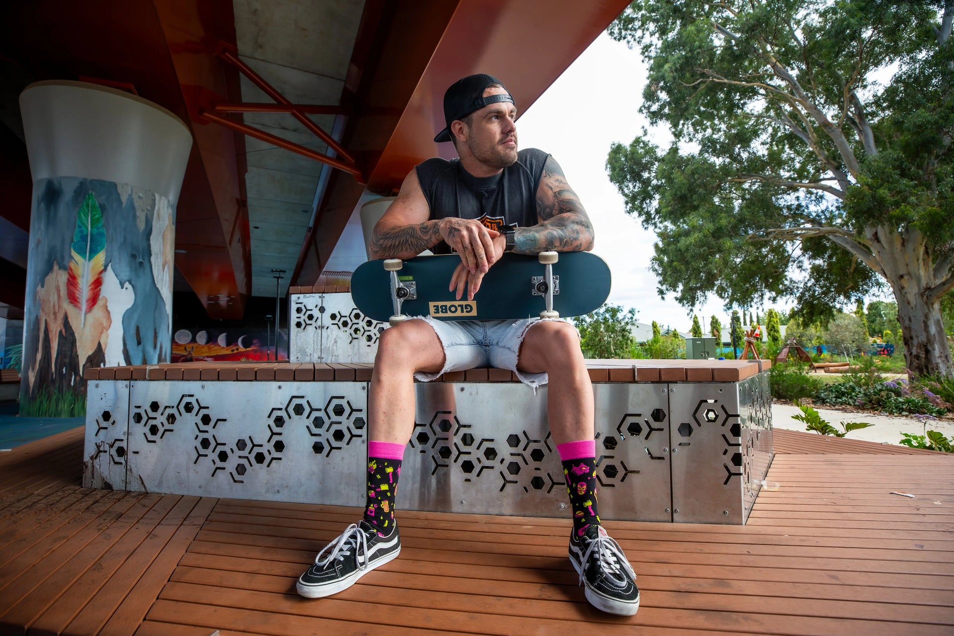 Beer and BBQ Festival Socks - 2024 Edition The Offbeat Sock Company