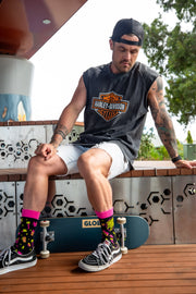 Beer and BBQ Festival Socks - 2024 Edition The Offbeat Sock Company