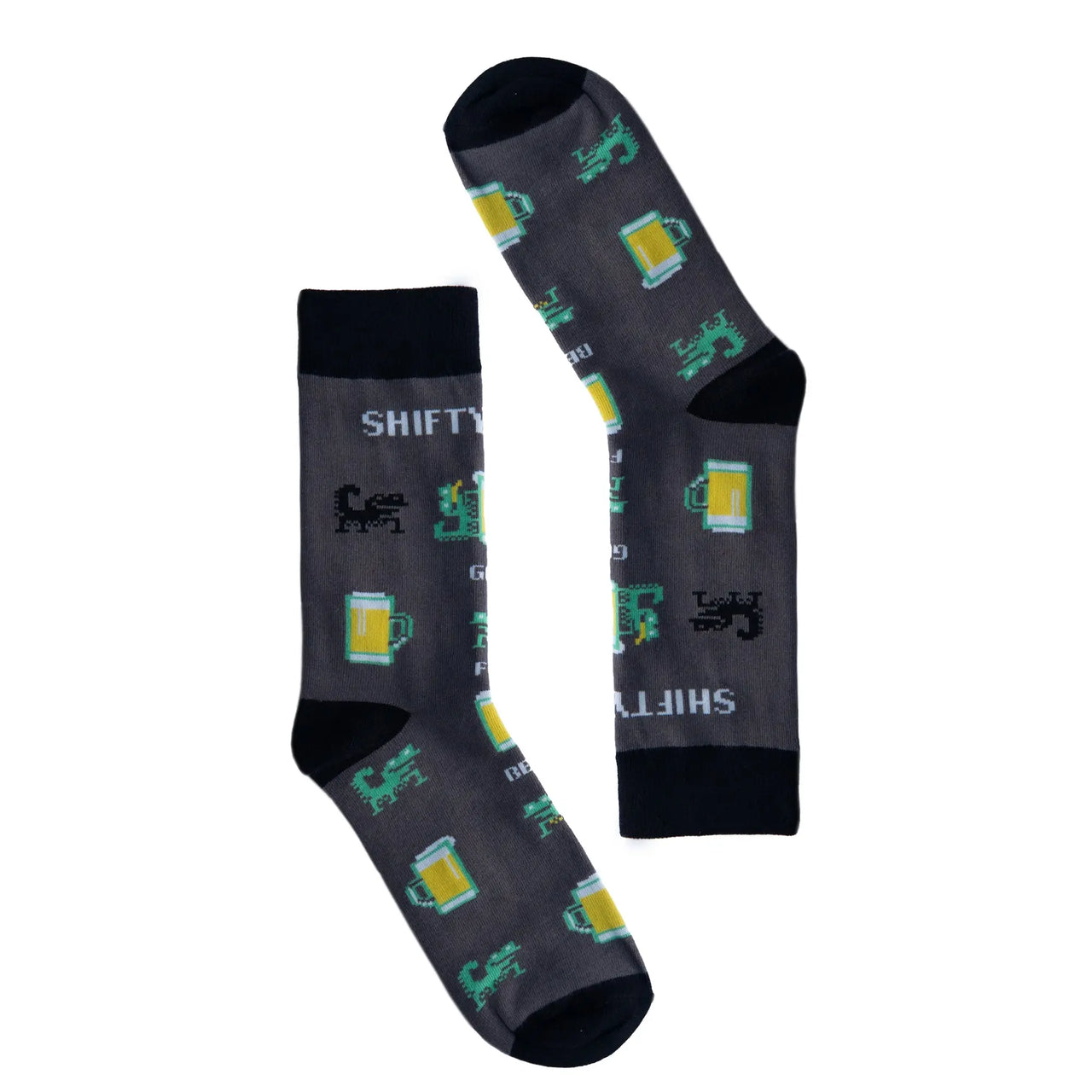 Offbeat Socks x Shifty Lizard Brewing Socks The Offbeat Sock Company