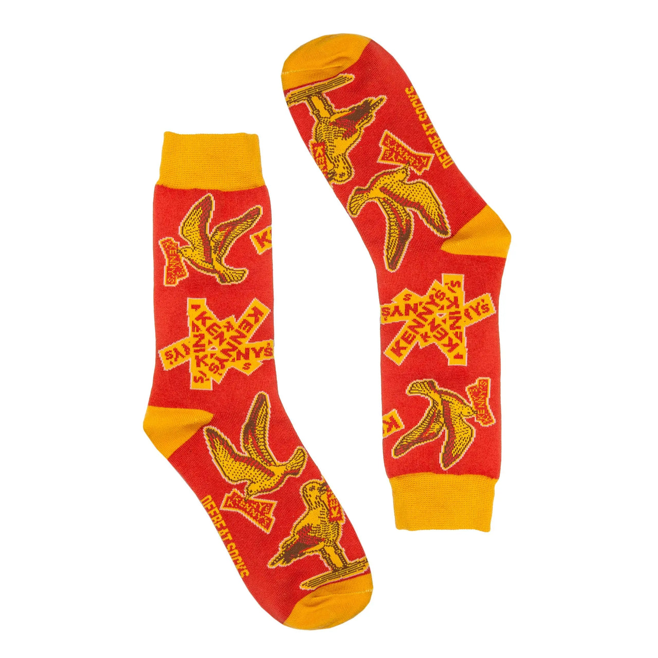 Offbeat Socks x Kenny's - Red Sock The Offbeat Sock Company