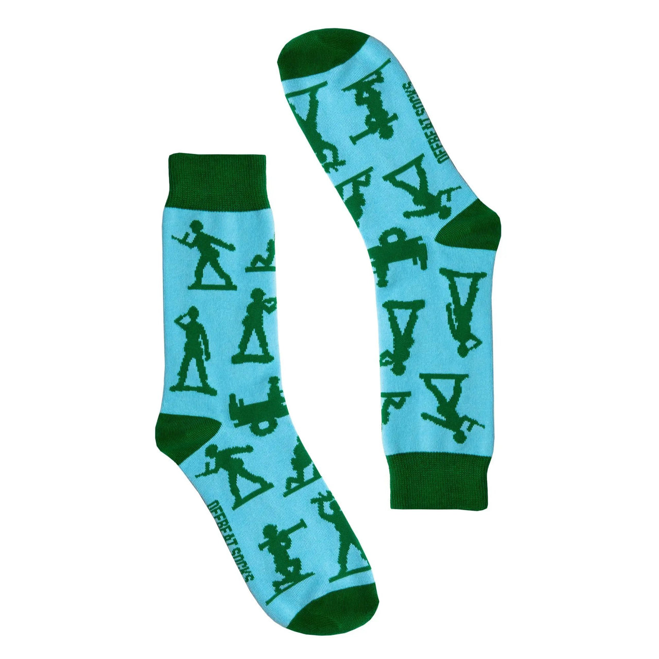 Foot Soliders Toy Army Soldier Socks The Offbeat Sock Company