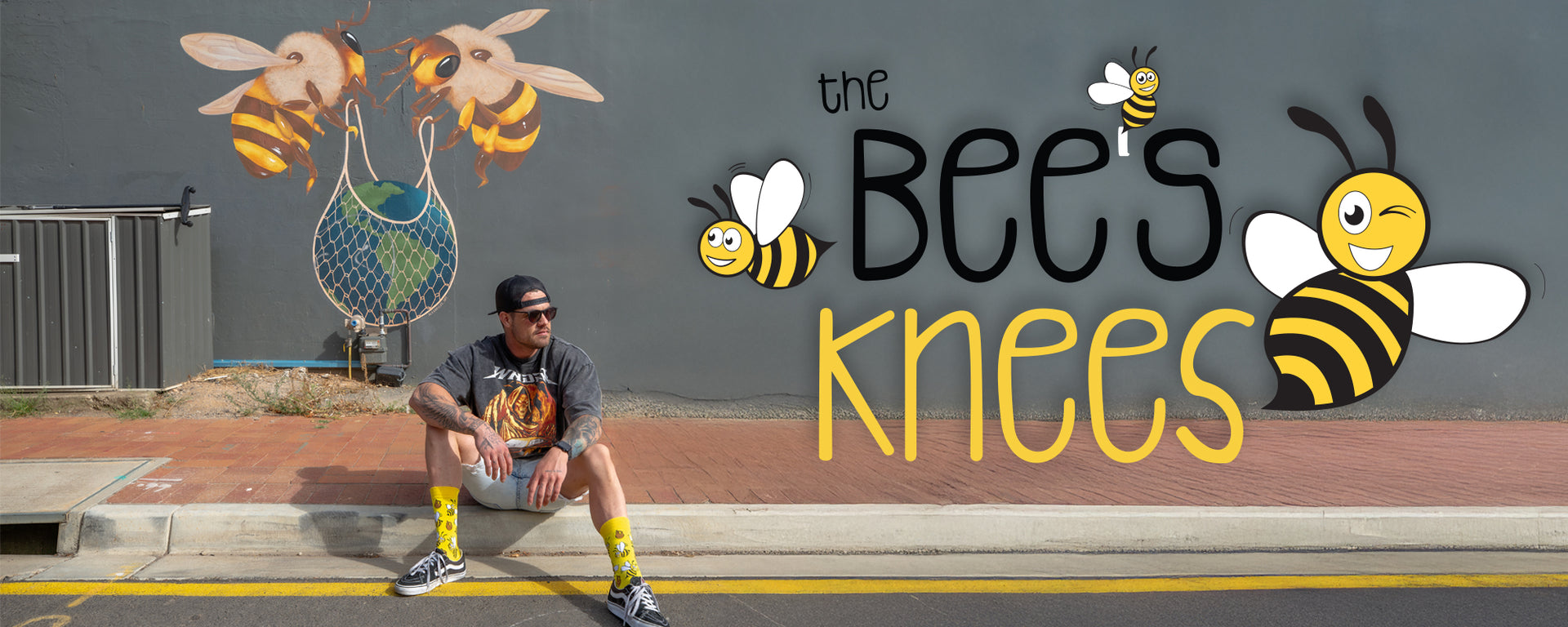 Offbeat Socks Bees Knees Sock