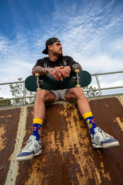 Ducks Ahoy! Rubber Ducky Socks The Offbeat Sock Company