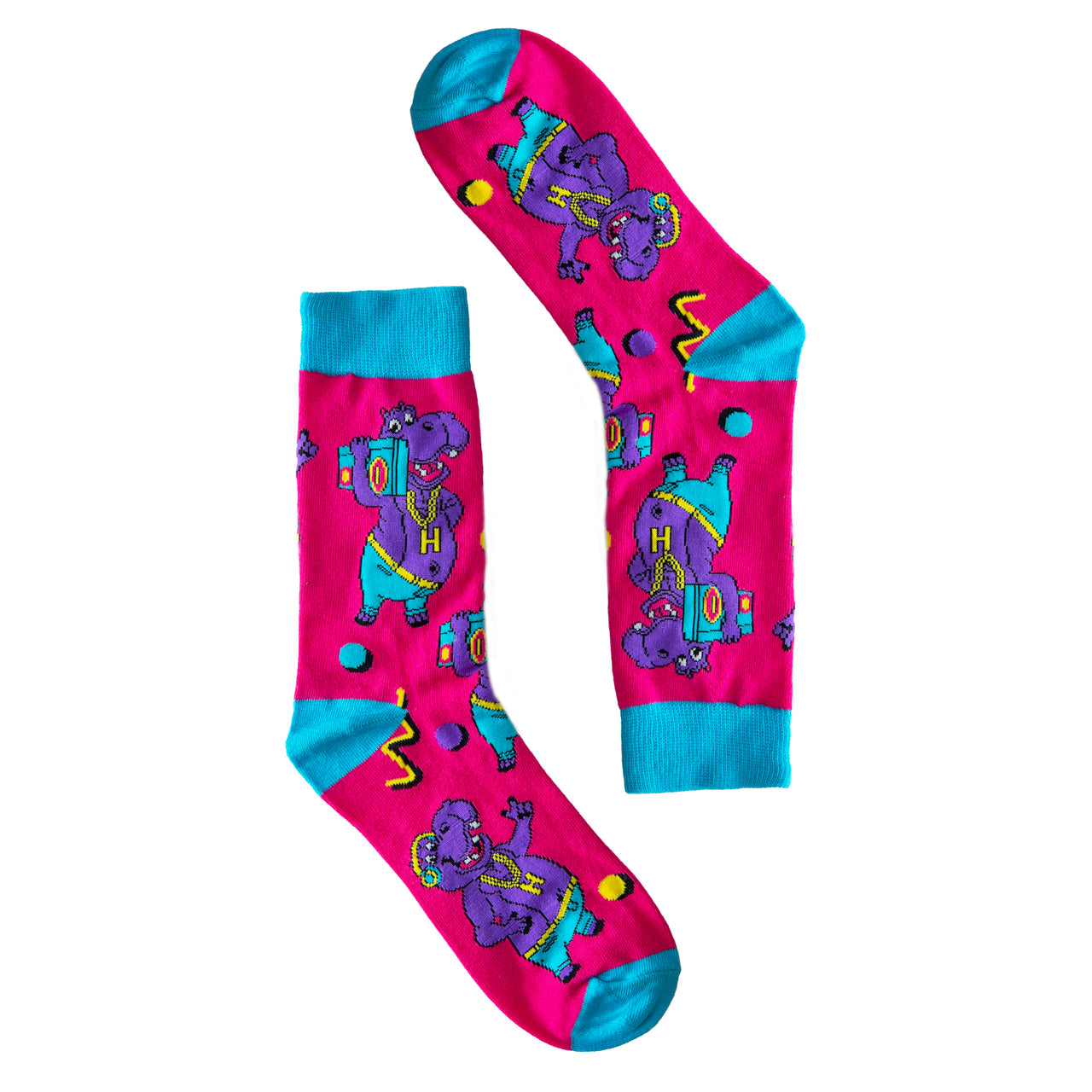 Hiphopopotamus Sock