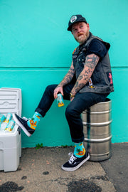 Offbeat Socks x KAIJU! Krush Socks The Offbeat Sock Company
