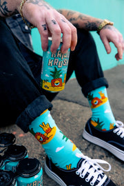 Offbeat Socks x KAIJU! Krush Socks The Offbeat Sock Company
