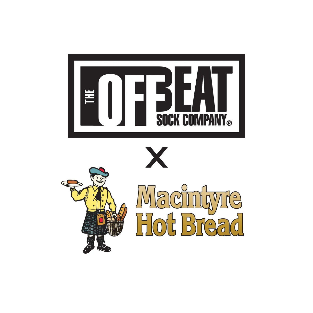 Offbeat Socks x MacIntyre Hot Bread Socks The Offbeat Sock Company