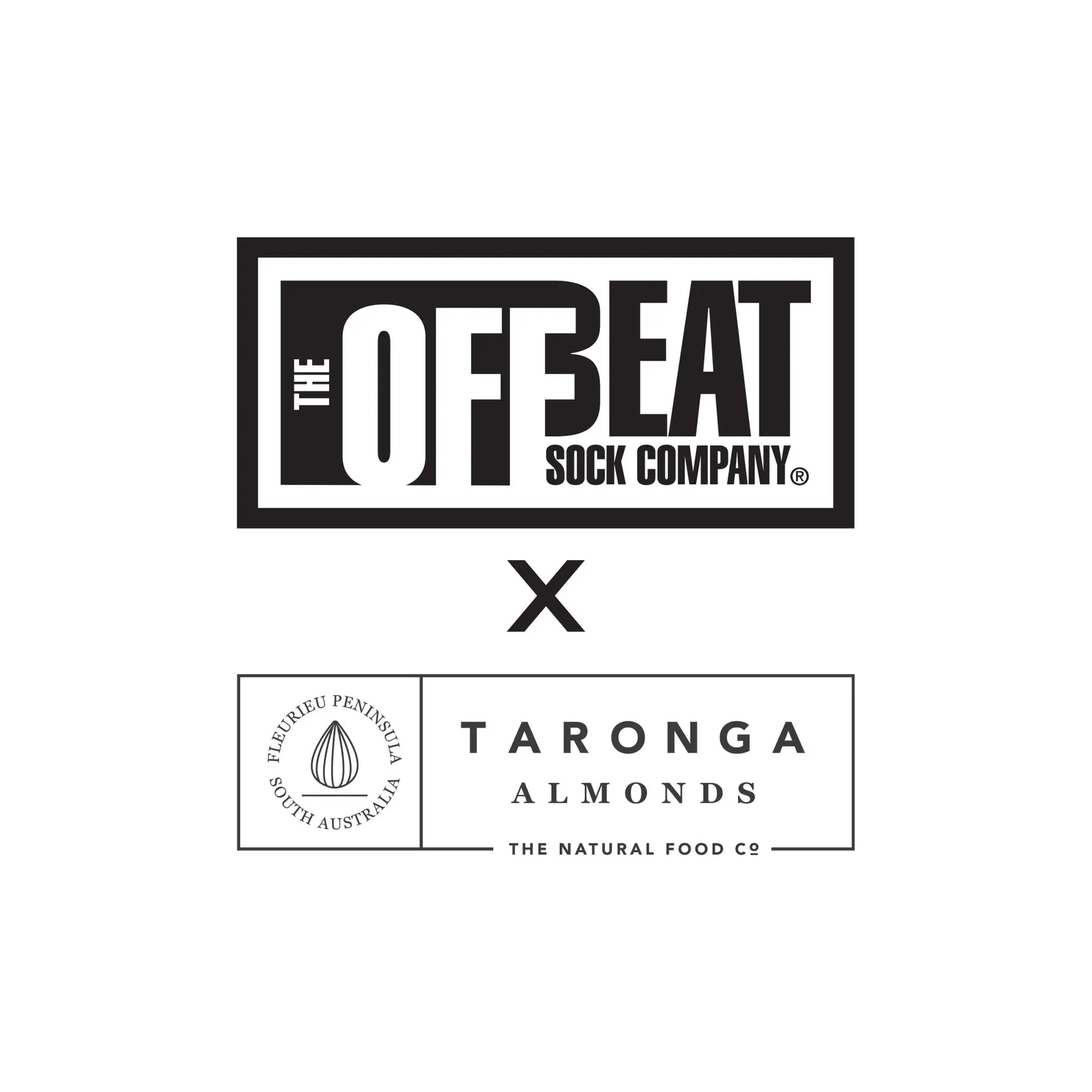 Offbeat Socks x Taronga Almonds - Almond Socks The Offbeat Sock Company