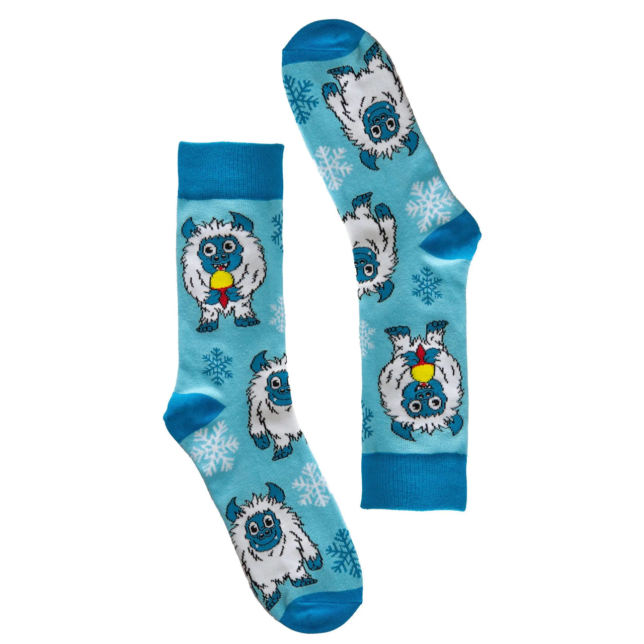 'Yeti Seti Snow' Yeti Socks - The Offbeat Sock Company®