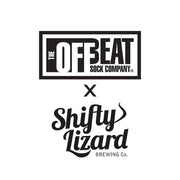 Offbeat Socks x Shifty Lizard Brewing Socks The Offbeat Sock Company