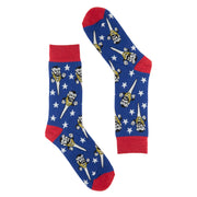 Mr Tee funny golf socks flat lay