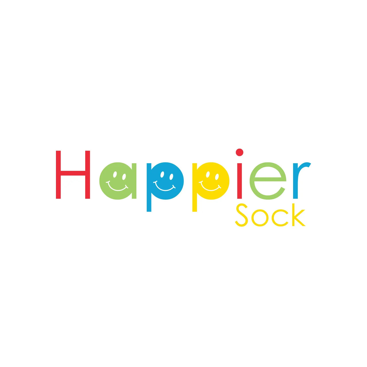 'Happier' Smiley Socks - The Offbeat Sock Company®