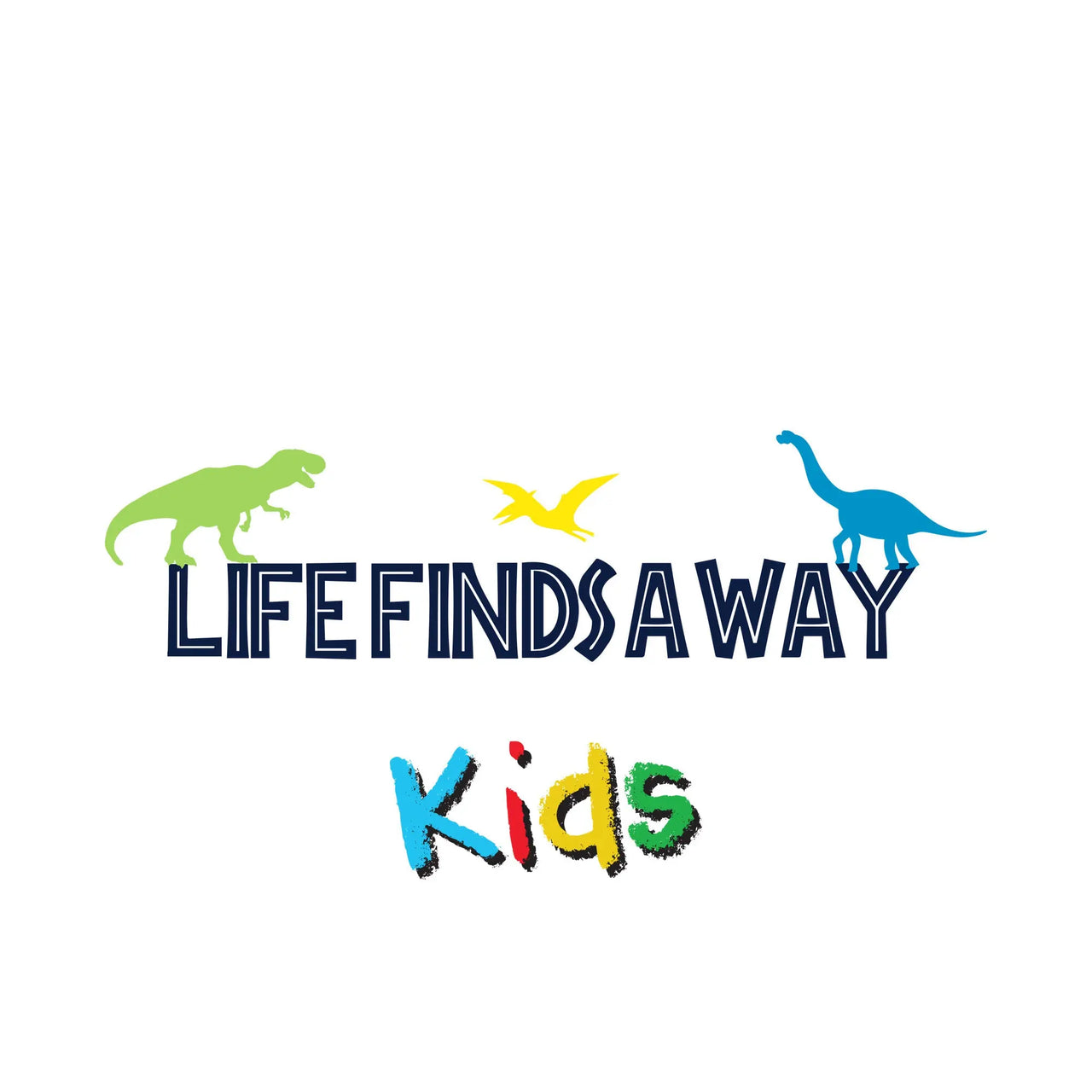 The Offbeat Sock Company 'Life Finds a Way' Kids Socks Logo