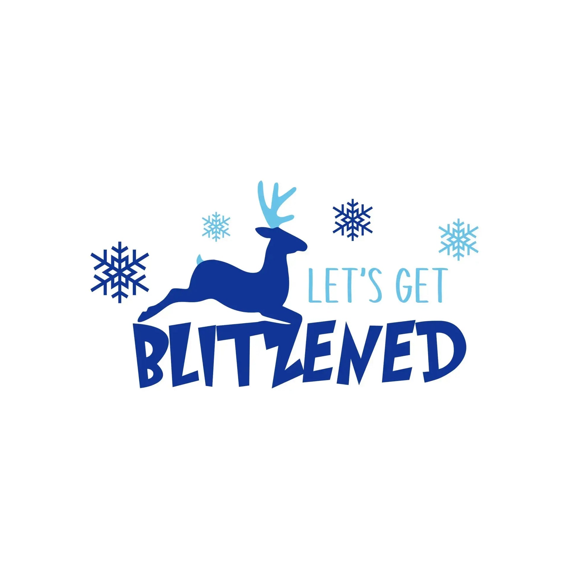 Let’s Get Blitzened Christmas Face Mask - The Offbeat Sock Company®