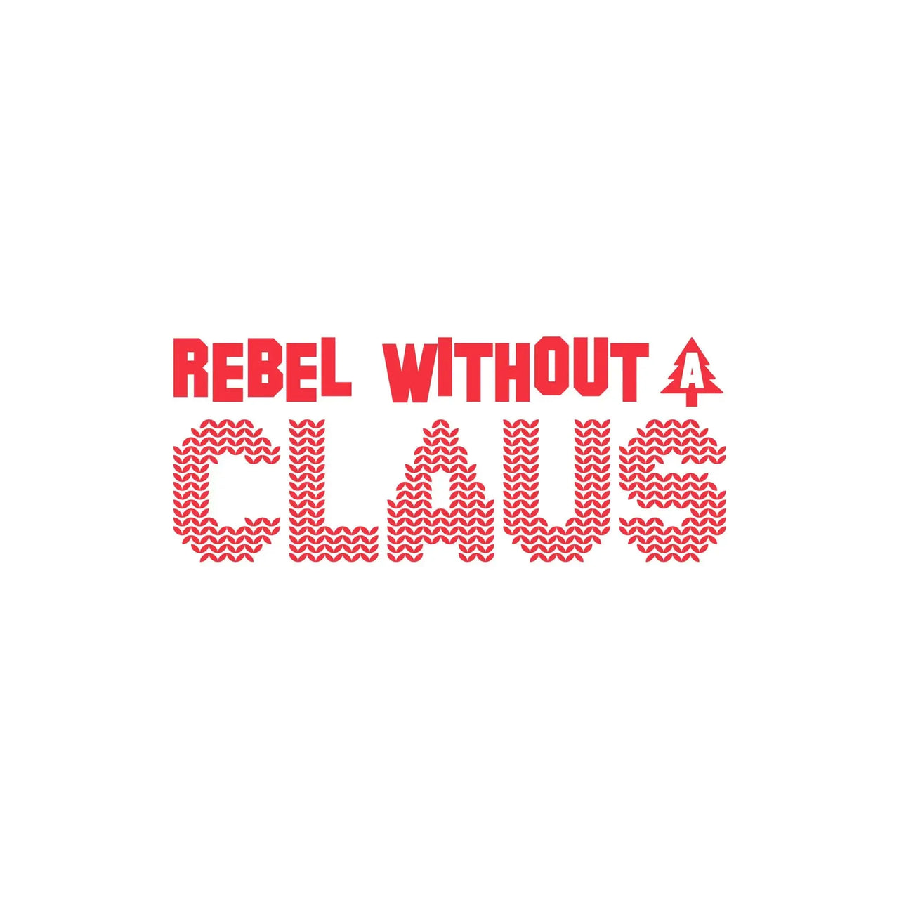 Rebel Without a Claus Christmas Socks - The Offbeat Sock Company®