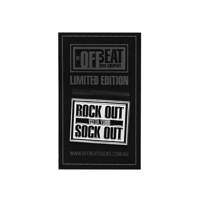 Enamel Pin - Rock Out With Your Sock Out