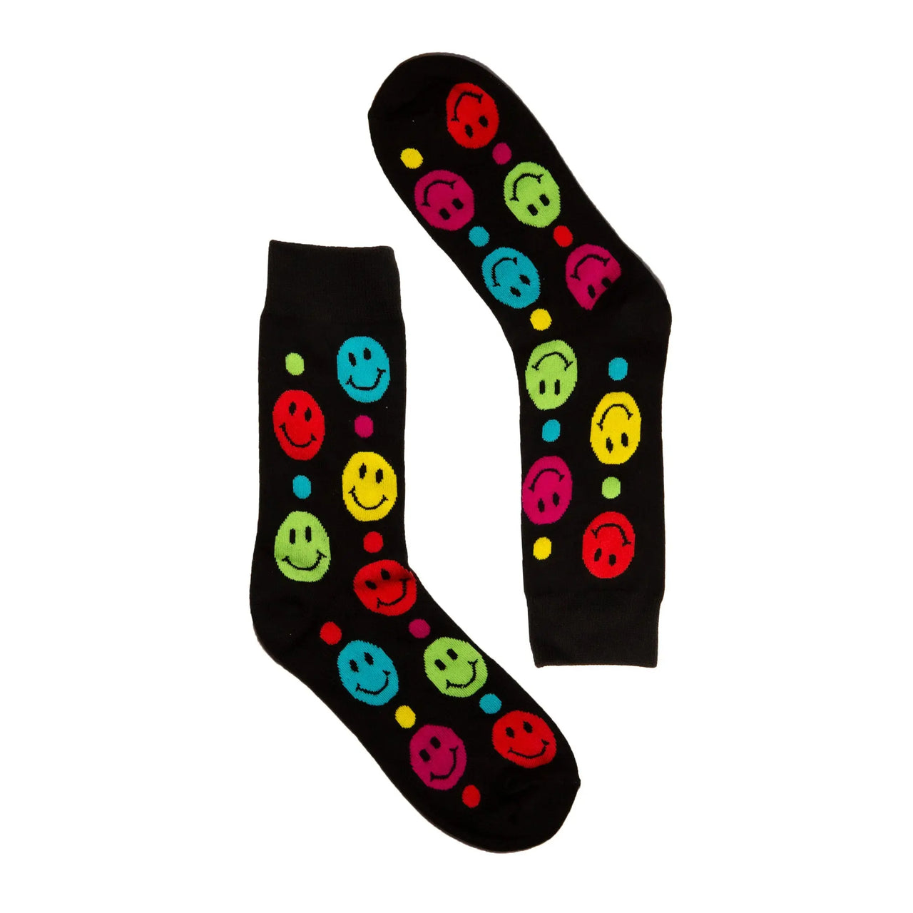 'Happier' Smiley Socks - The Offbeat Sock Company®