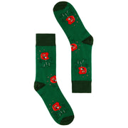 Peter Combe Toffee Apple Socks - The Offbeat Sock Company®