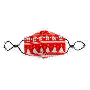 'Rebel Without a Claus' Christmas Face Mask - The Offbeat Sock Company®